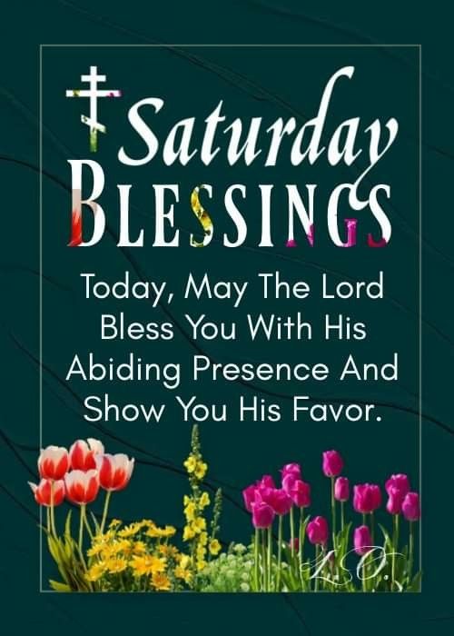 Download Saturday Blssings greetings