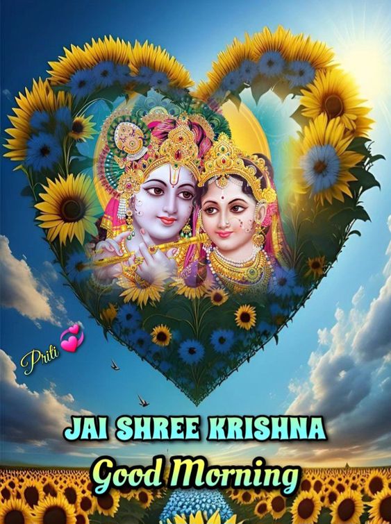 Jai shri Krishna good morning ji