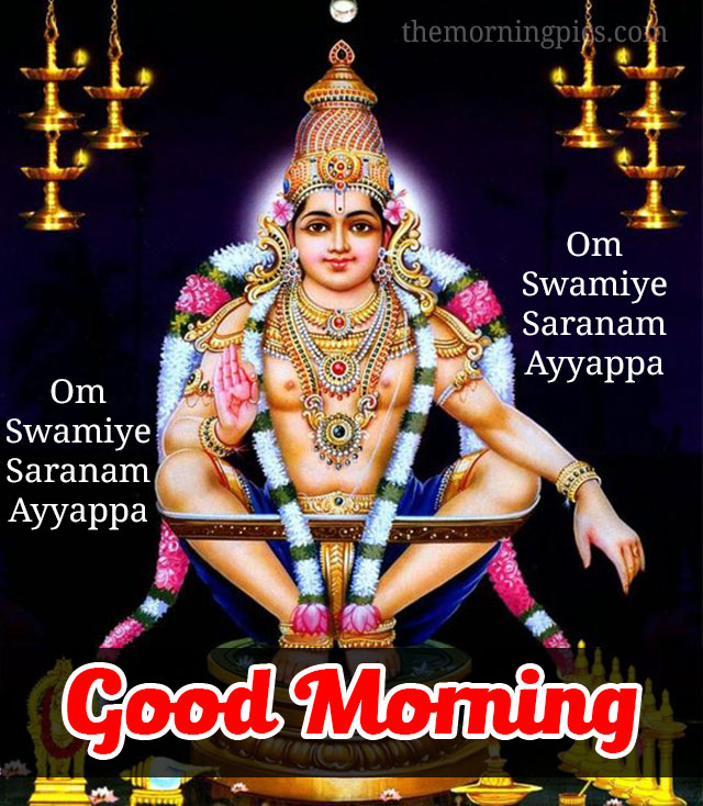 Swamiye Saranam Ayyappa good morning picture