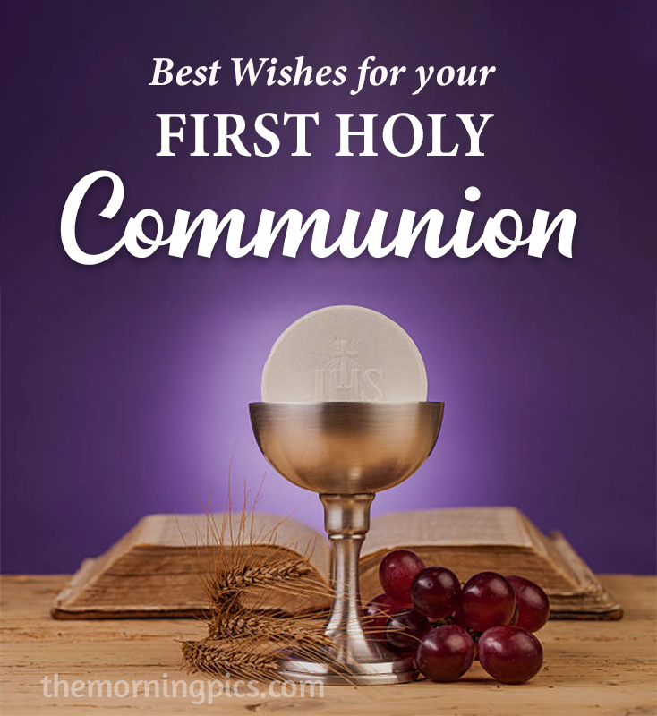 Best Wishes for First holy communion