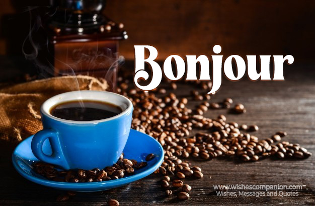 Bonjour images with coffee 3