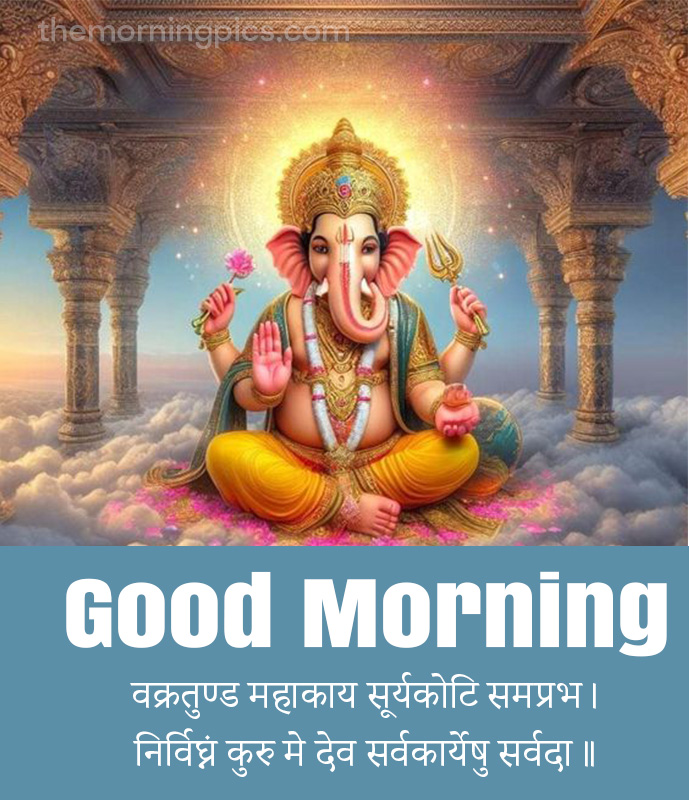 Good Morning Ganesha Pictures