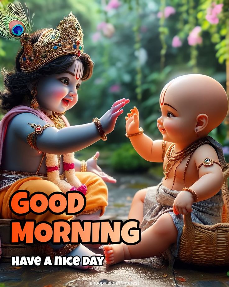 Good morning have a nice day Krishna pic