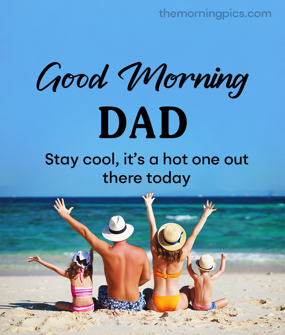 Happy morning father Funny Wishes From Son
