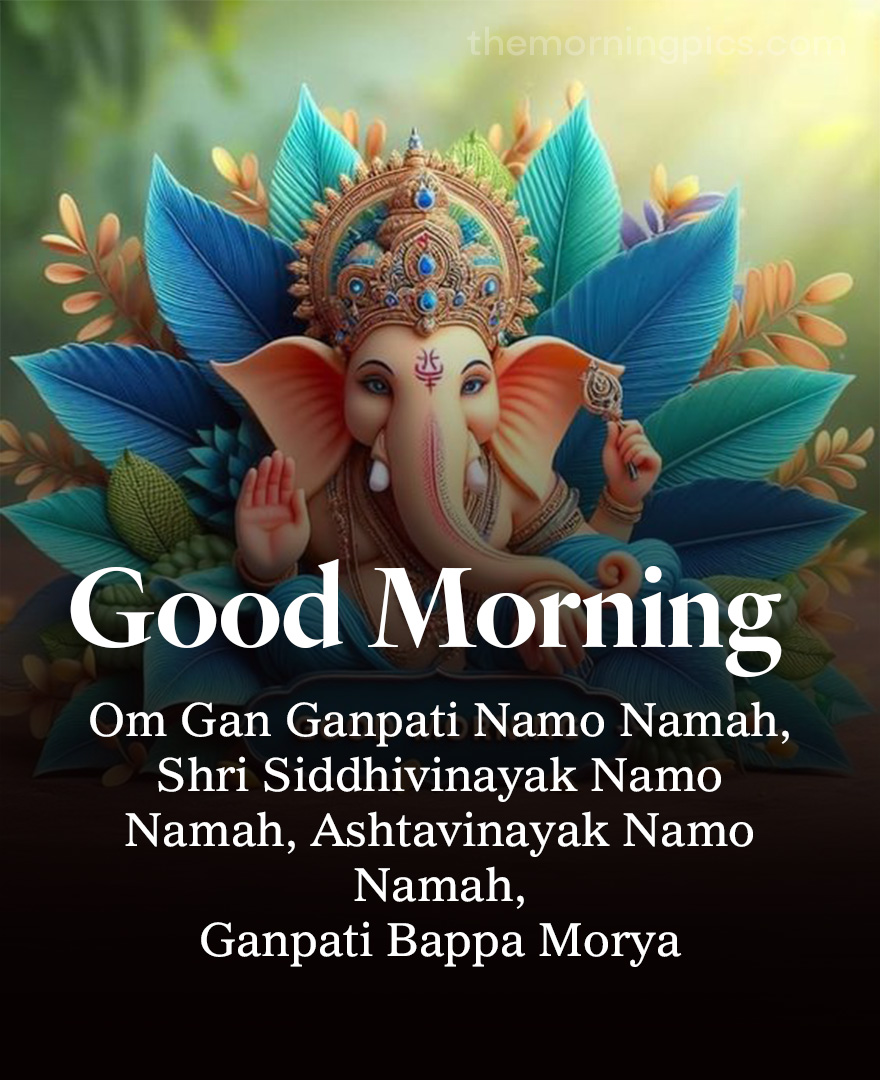Morning Greetings with Ganesh Ji