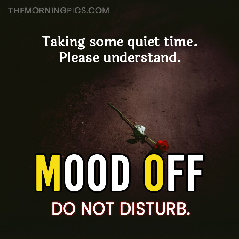 Mood off Do Not Disturb