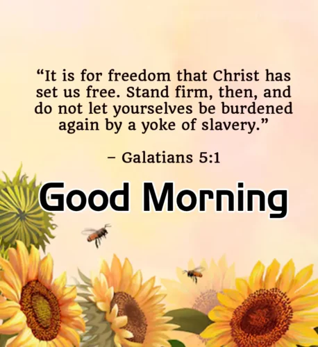 Inspirational Good Morning Bible Verses