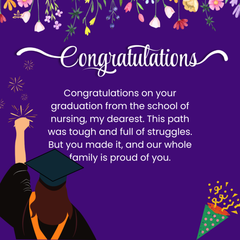 Congratulations Messages On Becoming A Nurse