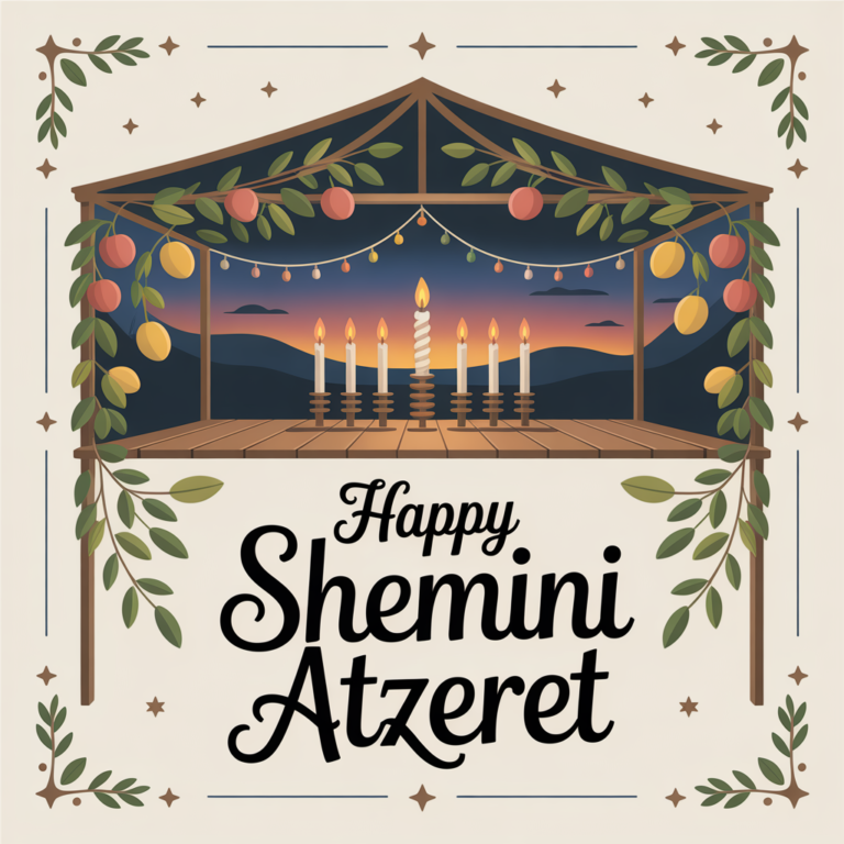 Happy Shemini Atzeret Wishes images