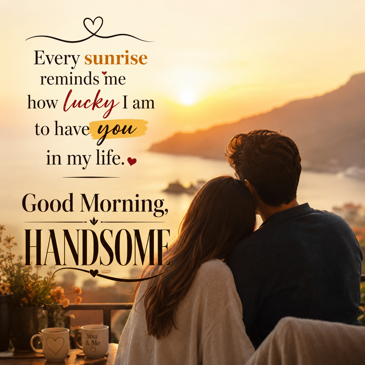 Emotional Good Morning Messages for Him