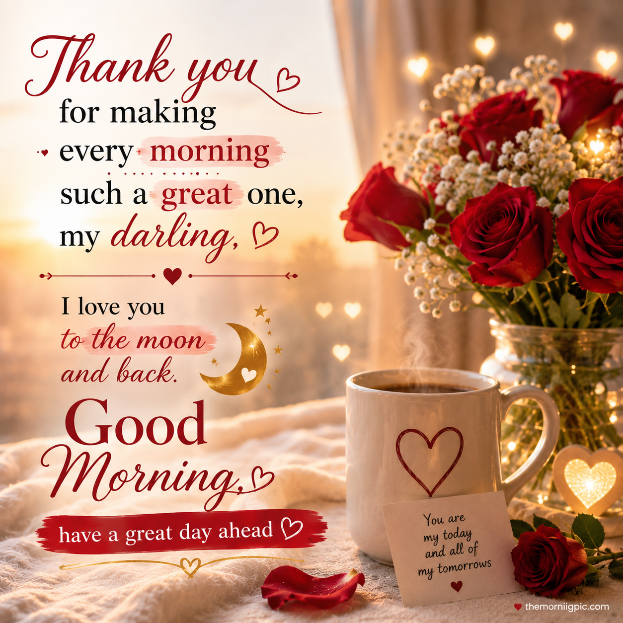Love Filled Good Morning Messages for Him