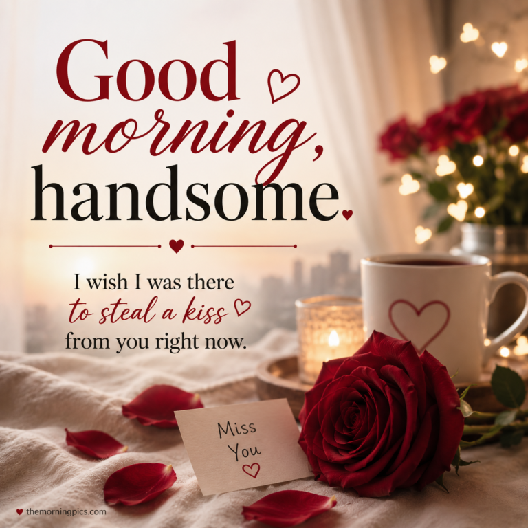 Sweet Good Morning Message for Him