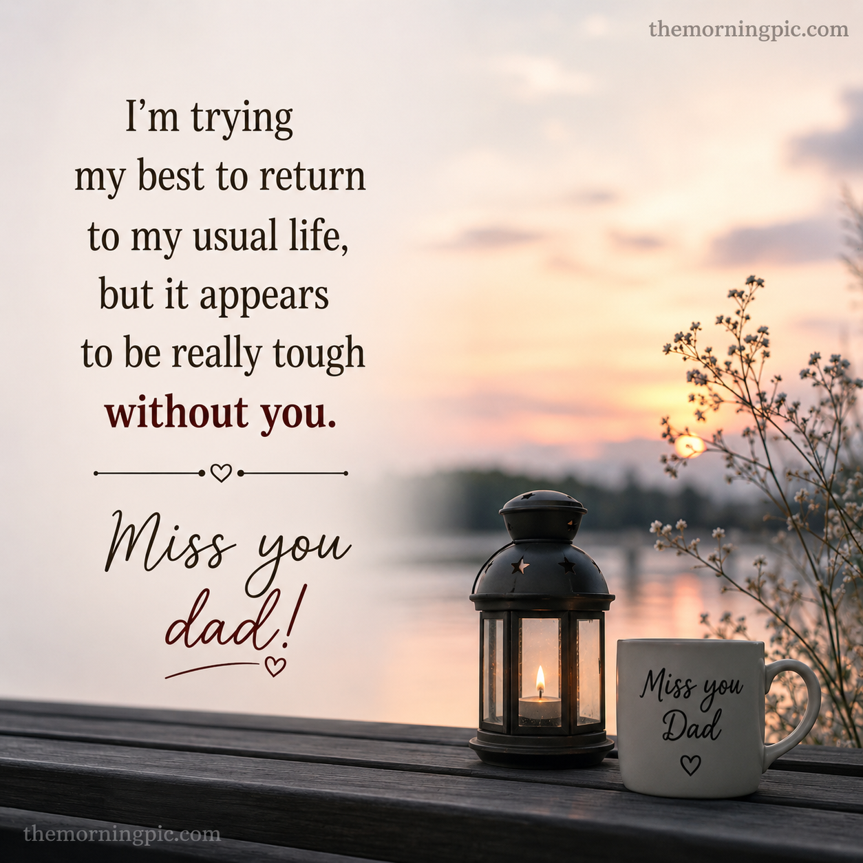 Heart Touching Miss You Dad Quotes