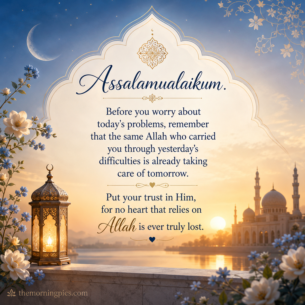 assalamualaikum blessing islamic good morning quotes