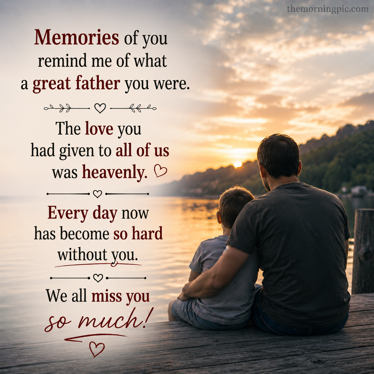 dad death anniversary messages