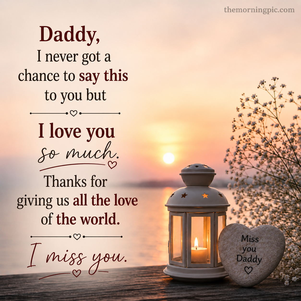 heartfelt miss you dad quotes