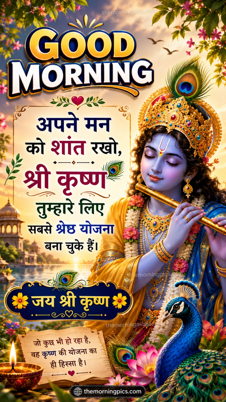 Good Morning Krishna Images With Quotes For Whatsapp radhe radhe good morning krishna quote.jpg