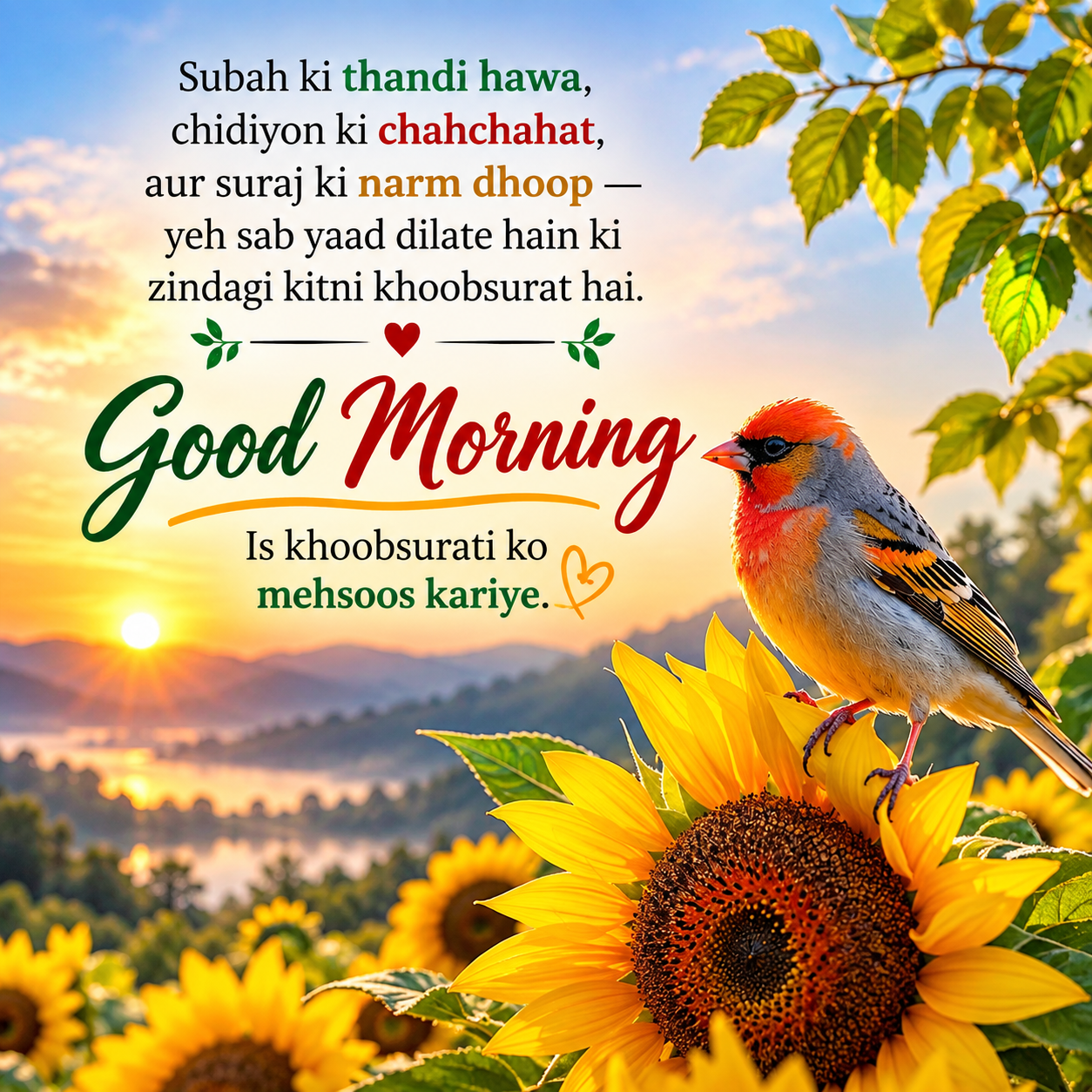 flower good morning wishes