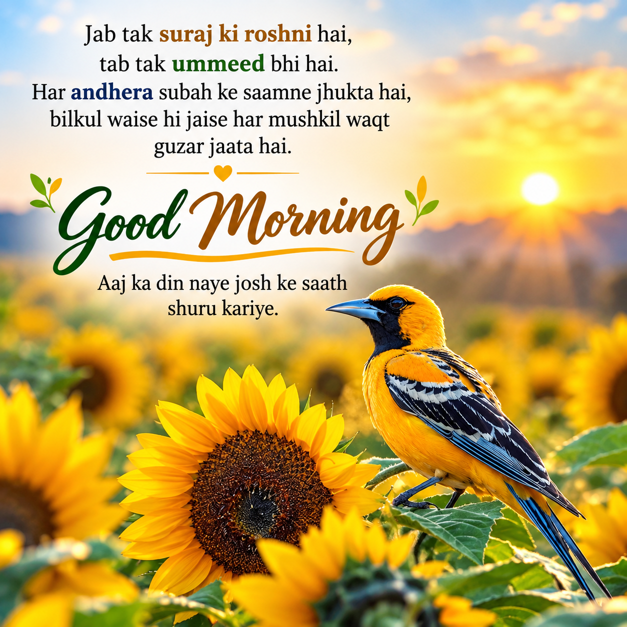 good morning wishes with flowers